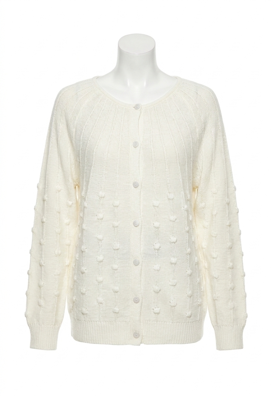 NEW ANDREE BY UNIT creamy dreamy cardigan in cream
